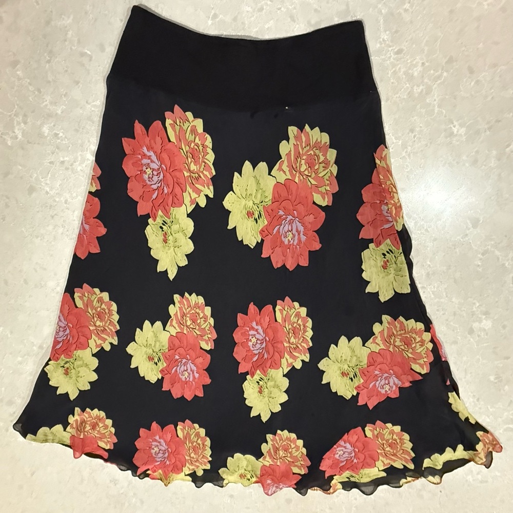 Jones New York Collection Floral Skirt